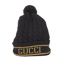 GUCCI Strickmütze aus 100% Wolle Luxus Unisex Gr. L / 59cm  676828 OP: 360 €