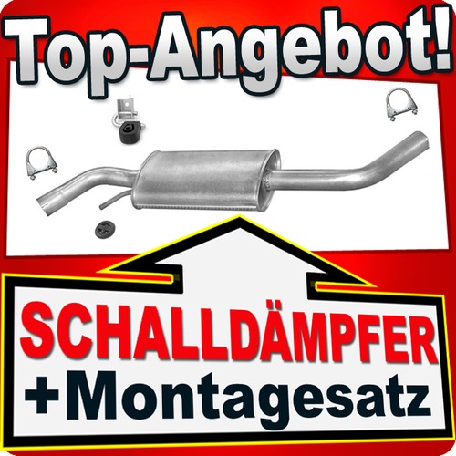 Mittelschalldämpfer für - , vw