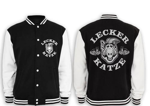 Alf lecker katze college - katze, jacke