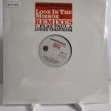 Marathonians – Look In The Mirror, 12" Vinyl (G+/G), Superfruit, M12-695
