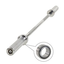 Langhantelstange 50mm verchromt bis 80kg Hantelstange 150cm 8,5kg Kugellager