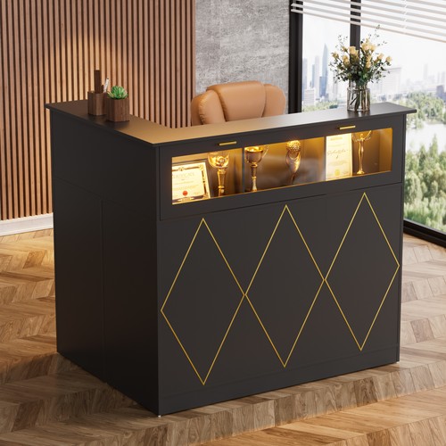 Empfangstheke mit led - mit,