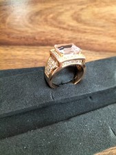 Brillantring, für Damen und Herren, 750/000 Rose-Gold 18ct, 5,34 und 2,01 ct.