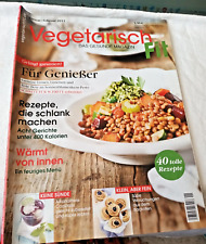 Zeitschrift "Vegetarisch Fit- Das gesunde Magazin" Für Genießer 01/02 2013