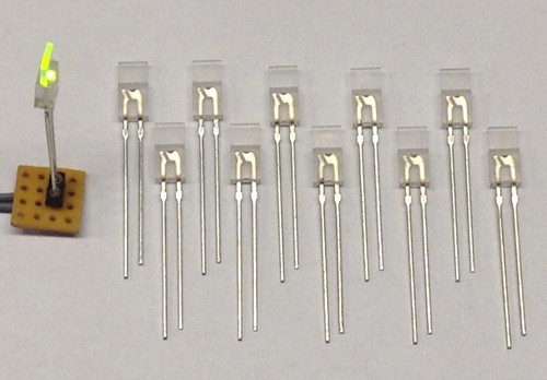 Stück led bedrahtet grün - stück,