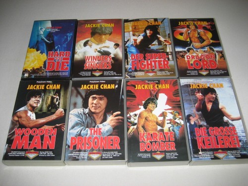 Jackie chan vhs sammlung - 1, (