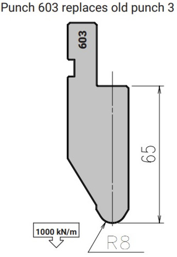 Amada promecam punch - punch, r8