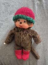 Monchhichi Affe Plüsch Teddy Puppe Kuscheltier Sekiguchi Original Äffchen alt