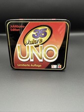 Mattel UNO Kartenspiel 35 Jahre LIMITED Metall EDITION Box vollständig