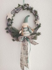 Türkranz,Weihnachten,Winter,Winterkind,Engel,Strick,Kranz,Reben,Türschmuck,Deko