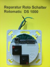 Reparatur an Roto Rolladenschalter / Steuerung Rotomatic DS1000