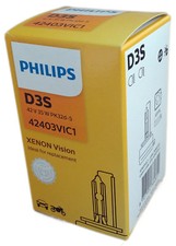 D3S PHILIPS VISION 4600K Xenon HID Scheinwerfer Brenner bulbs 1st 42403VIC1