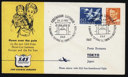 Sas 1957 kopenhagen - ✈sas,