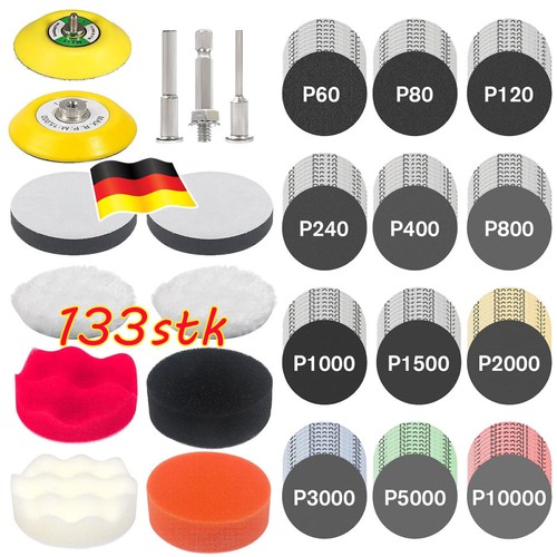 133 set polieraufsatz politur - 133,