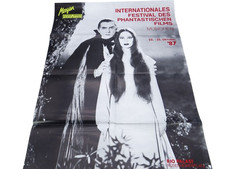 Festival München Dracula 87 Altes Vintage Kino Film Plakat Poster A1 Gefaltet