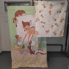 Disney Bambi Bettwäsche Vintage Retro Kinderbettwäsche 100% Baumwolle 