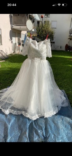 Brautkleid linie - brautkleid, a-linie