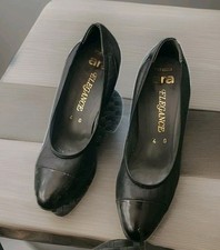 Ara Elegance Pumps Damen Schuhe UK 4 G Schwarz Echtleder