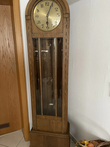 Antike standuhr alpina mit - antike, standuhr,