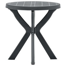 Bistrotisch Anthrazit Ø70 cm