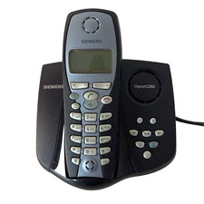 Siemens Gigaset C2 Mobiltelefon + Gigaset C250 Ladestation - Teildefekt