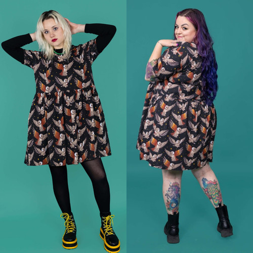 Hängerchen kleid mit - kleid,