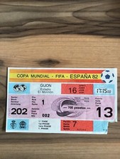 Ticket Eintrittskarte WM World