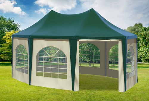 Gartenpavillon 4x5 pvc - 4x5,5m,