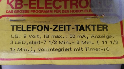 Bausatz telefon zeit - bausatz,