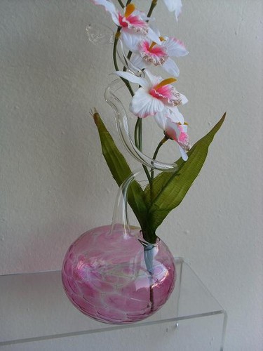 Rosenvase lauscha glas - rosenvase,