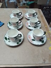 Villeroy Boch Wildrose Kaffeetasse Mit Unterteller Preis Pro Set Sehr Gut Erhal