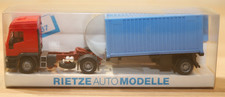 Rietze 60404, LKW IVECO Eurotech Container Sattelzug H0, 1:87
