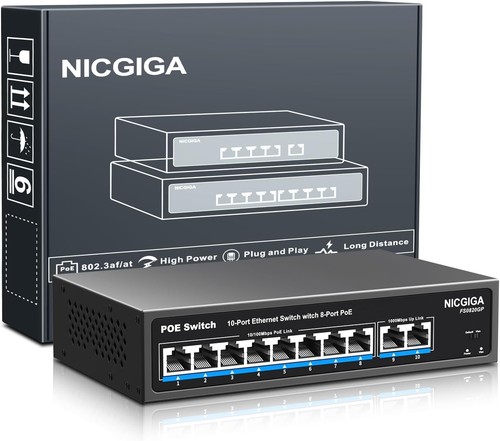 Poe switch port 100 mbit - port,