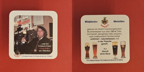 Unertl wer kein - unertl, trinkt