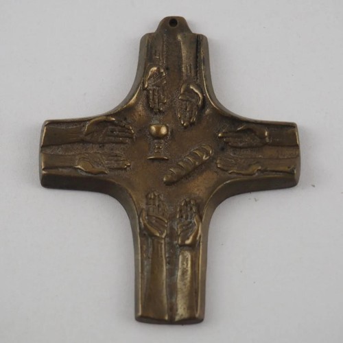 Bronzekreuz wandkreuz - bronzekreuz,