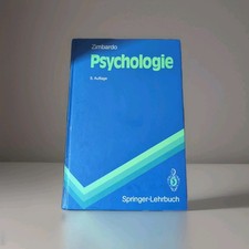 PSYCHOLOGIE  Buch Von Zimbardo Springer Lehrbuch 5.Auflage