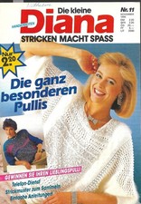 Strickheft Die kleine Diana 11/86