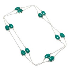 Grüner Onyx Edelstein