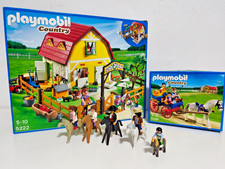 Mega Bundles Playmobil Reiterhof mit gratis Figuren - 5222 - 5226
