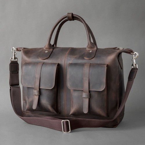 Men genuine leather bag - genuine,