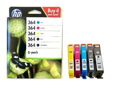 5 x Original Tinte HP Photosmart C5324 C5380 C6380 D7560 7510 7520 / Nr. 364 Set
