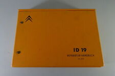 Werkstatthandbuch / Reparaturanleitung Citroen ID 19 / ID19 Baujahr 1957 - 1969