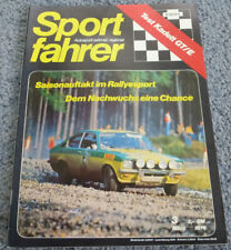 Sportfahrer 3/76 Opel Kadett GT/E, Kadett C,  Rundstrecke, Bergrennen, Slalom,
