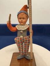 Vintage clown figur harlekin - clown,