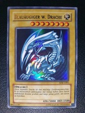 Blauäugiger weißer Drache SDK Ultra Rare Holo Yugioh Karte Starter Deck Kaiba #2