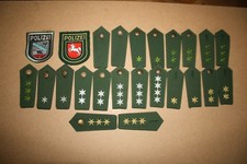 Polizei Niedersachsen ab 1970 Schulterklappen Schulterstücke