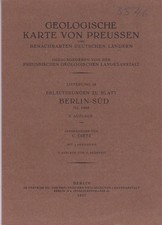 Geologische Karte von Preussen