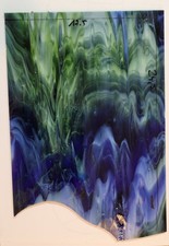 Tiffany glas stücke - glas, (15)