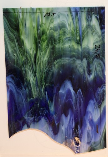 Tiffany glas stücke - stücke, (15)