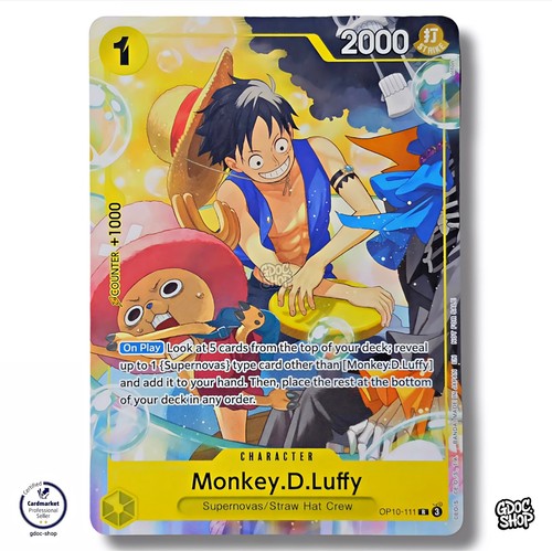 One piece card game - card, monkey